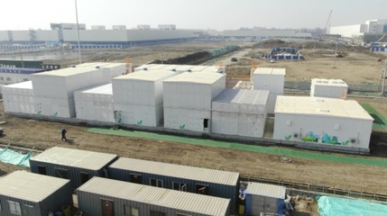 長春奧迪PPE項目工廠建設順利推進，66千伏變電站正式投運助力施工
